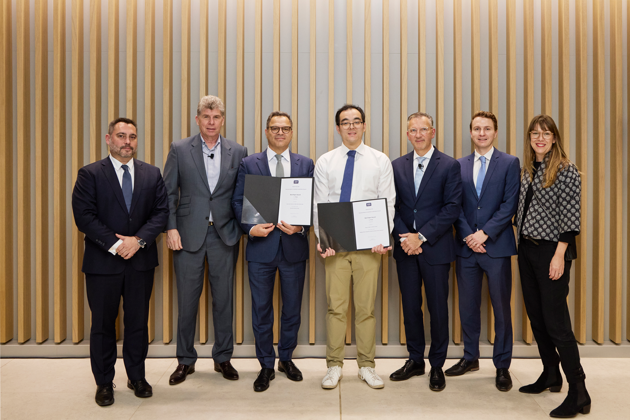 Dr. Danne und Dr. Neugebauer bei der Übergabe des Forschungspreises  2024