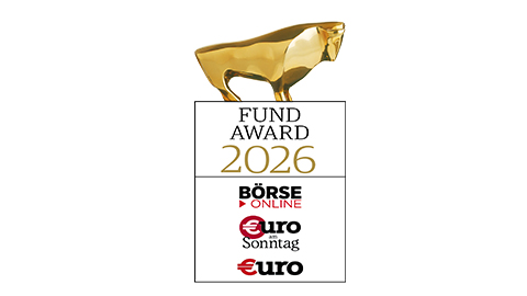 Signet des Euro Fund Awards 2025