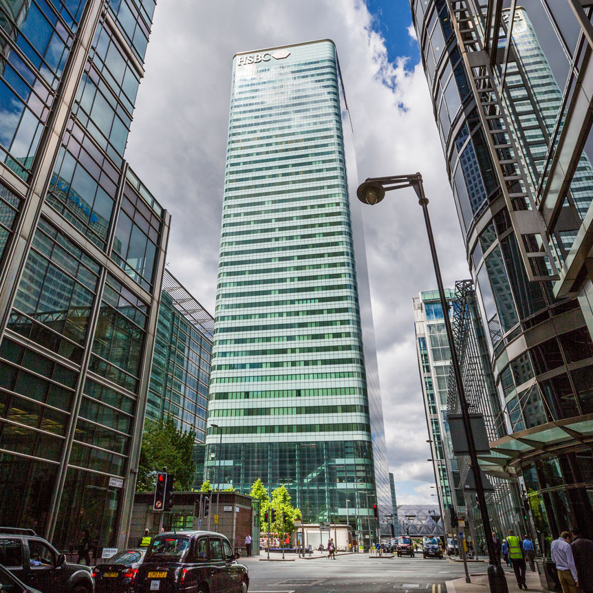 Skyscraper in downtown