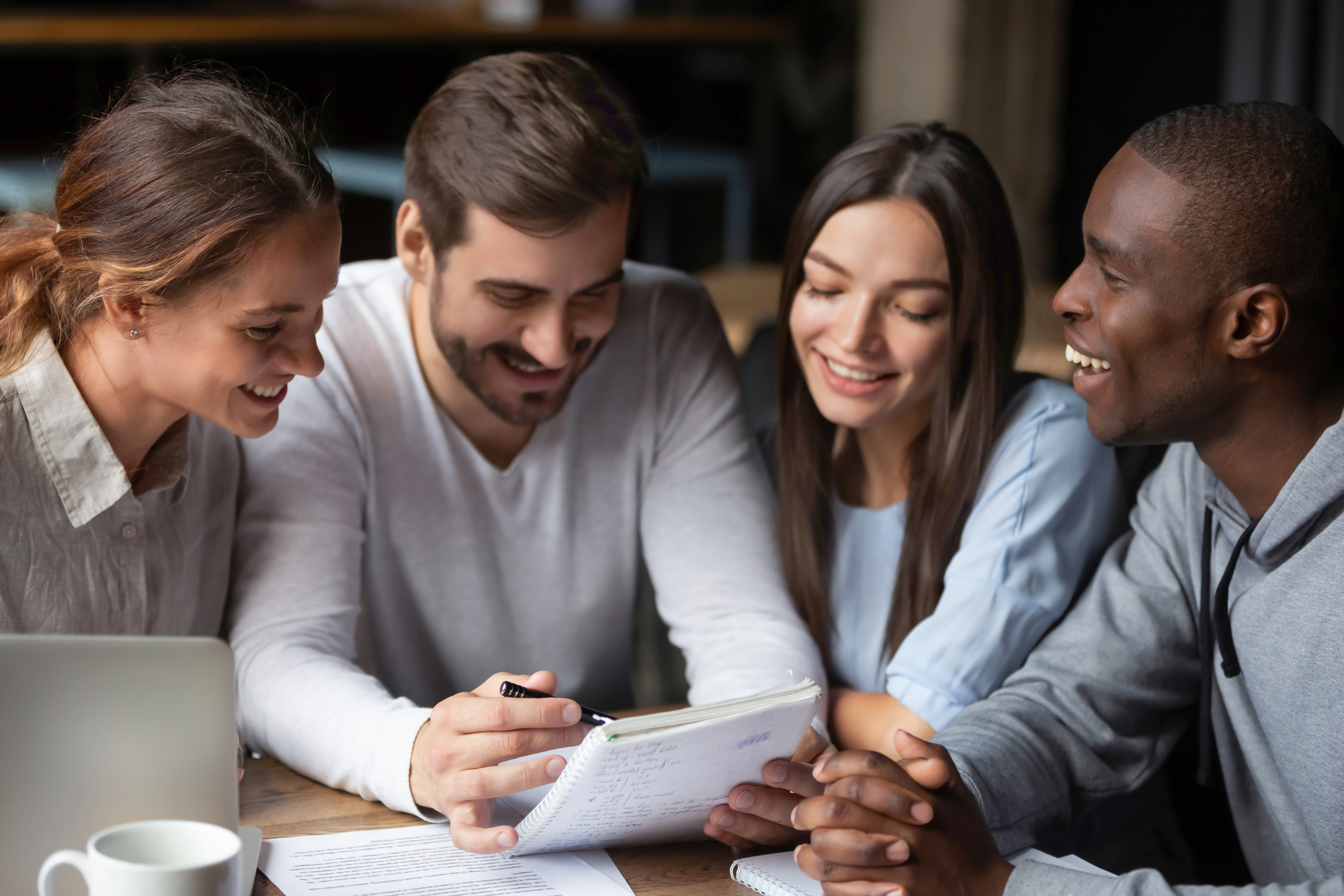 Internationale Studierende im Gespräch