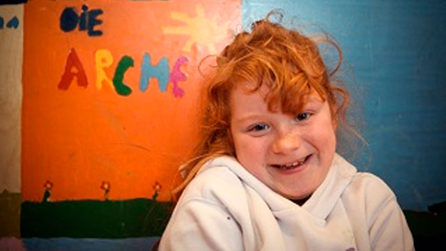 Ein Kind in der Arche Frankfurt