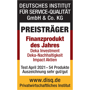 Auszeichnung Deutsches Institut für Service-Qualität (DISQ)