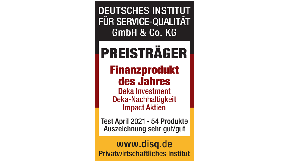 Auszeichnung Deutsches Institut für Service-Qualität (DISQ)
