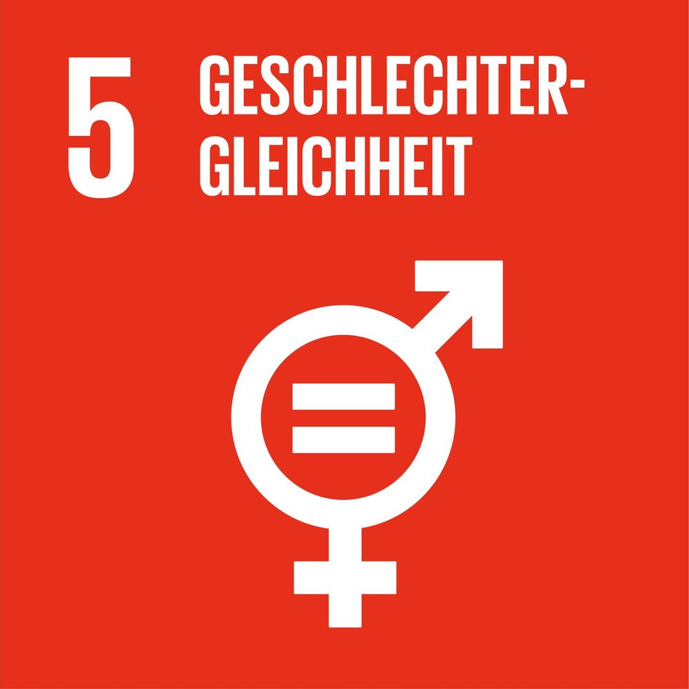 Icon UN-Nachhaltigkeitsziel 5. Geschlechtergleichheit